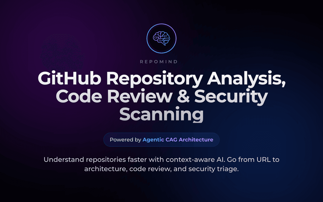GitHub Repository Analysis, Code Review & Security Scanning